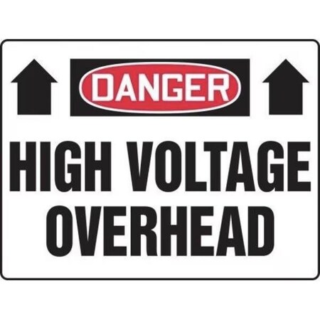 Accuform OSHA DANGER SAFETY SIGN HIGH MELC193VA MELC193VA